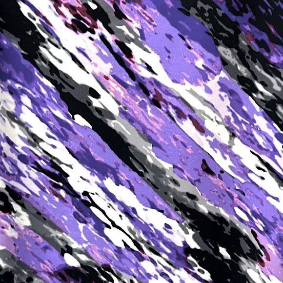 Croft & Barrow Swimsuit Size 16 One Piece Purple Splash NWOT - Picture 4 of 16